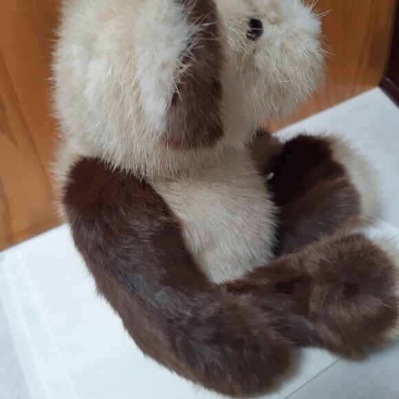 Vintage Real Fur Teddy Bear - Pristine Condition - Picture 8 of 11
